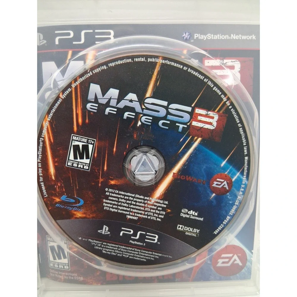 Playstation 3 Mass Effect 3